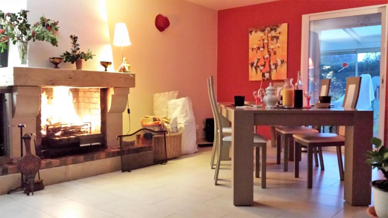 3 Chambres Privees Dans Un Jardin D'Hiver, Garage Voiture, Velos, Motos Tourville-sur-Arques Exterior photo